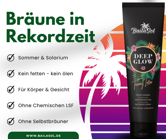 Deep Glow Tanning Lotion